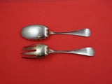 Newport Shell by Frank Smith Sterling Silver Salad Serving Set FH AS 8 1/2"