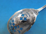 Georgian by Towle Sterling Silver Olive Spoon Pierced Original Long 8 1/4"