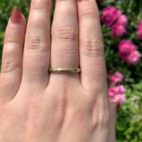 18k Yellow Gold Wedding Band Ring Size 10.25 Jewelry (#J7278)