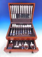 Barocco by Wallace Sterling Silver Flatware Set 12 Service 66 pc Italy Dinner