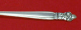 Silver Poppy by Lunt Sterling Silver Ice Cream Dessert Fork 6 1/8" Custom Made