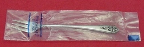 Queen's Lace by International Sterling Silver Cocktail Fork 5 3/4" New