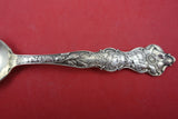 Flower of the Month by Wallace Sterling Teaspoon w/ wild rose June Cancer 5 7/8"