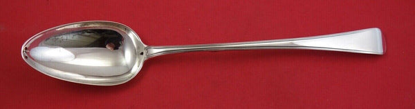 English Georgian Sterling Silver Platter Spoon London 1798 George Smith 12"