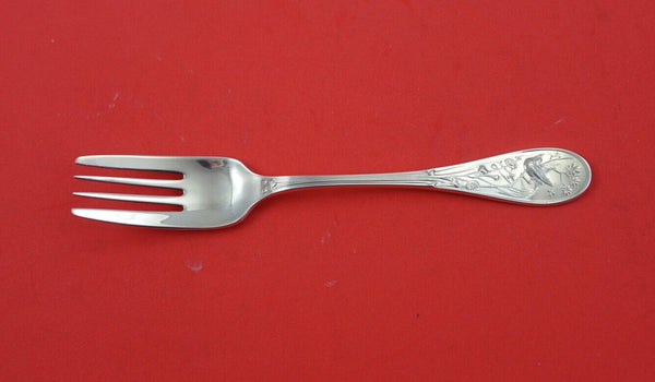 Audubon by Tiffany Sterling Silver Dessert Fork rounded outer tines 6 1/4"