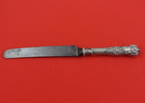 King by Whiting Sterling Silver Dinner Knife Blunt 9 1/2" Flatware Heirloom
