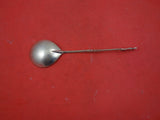 Dutch Sterling by Various Makers Preserve Spoon w/ 3-D stork handle 1928 7 3/4"