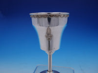 Judaica Silverplated Seder Cup Made in Israel 5" Tall x 4 1/4" (#3822)