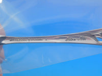 Silver Iris by International Sterling Silver Mustard Ladle Custom Made 4 1/2"