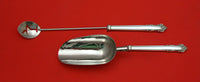English Shell by Lunt Sterling Silver Bar Set 2pc HHWS  Custom Made
