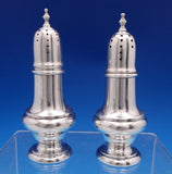 Modern Classic by Lunt Sterling Silver Salt Pepper Shaker Set 2pc #1120 (#8067)