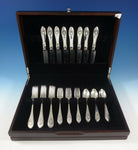 Mount Vernon by Lunt Sterling Silver Flatware Set For 8 Service 32 Pieces