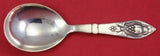 Fuchsia by Georg Jensen Sterling Silver Tea Caddy Spoon 4 3/4"