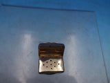 TS English Victorian Sterling Silver Vinaigrette Tiny Engraved Birmingham #6739