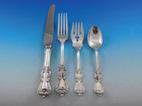Marlborough by Reed and Barton Sterling Silver Flatware Set for 12 Service 56 pc