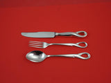 Padova by Tiffany and Co Sterling Junior Set 3-pc in original box knife 7 1/4"