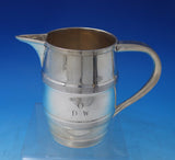 Old Newbury Crafters Sterling Silver Milk Pitcher Barrel Shaped #504 (#6098)