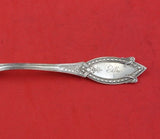 Diamond by John Polhamus / Shiebler Sterling Silver Preserve Spoon Fluted 7"