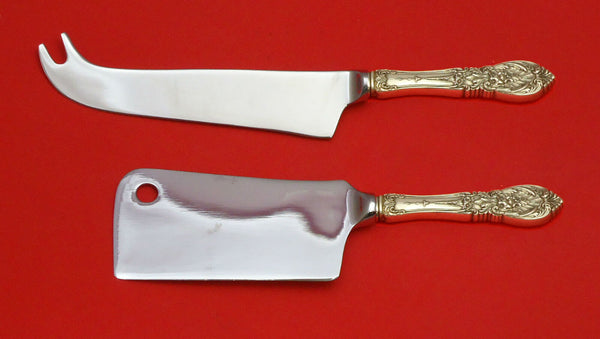 Richelieu by International Sterling Silver Cheese Serving Set 2pc HHWS Custom
