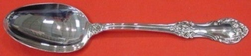 Wild Rose by International Sterling Serving Spoon 8 1/4" Vintage Silverware