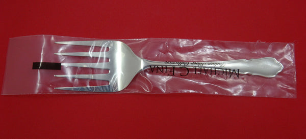 Du Barry by Carrs Sterling Silver Fish Serving Fork 8 3/4" (Retail $356) New