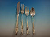 Romance Rose By International Sterling Silver Regular Size Place Setting(s) 4pc