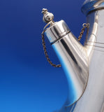 Redlich and Co Sterling Silver Cocktail Shaker Pitcher 3-D Dolphin Handle #7525