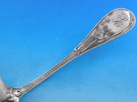 Japanese by Tiffany and Co Sterling Silver Fish Server w/ 3 sacred mountains 12"