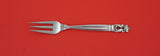Acorn - Estate by Georg Jensen Sterling Pastry Fork 3-tine w/even tines 5 5/8"