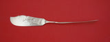 Antique Lily Engraved by Various Makers Sterling Master Butter FH twist 7 1/4"