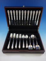 May Melody by International Sterling Silver Flatware Set for 12 Service 62 pcs