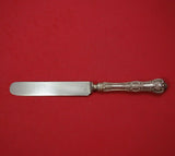 Kings by Wallace Sterling Silver Dinner Knife w/ Blunt SP Blade 9 3/4" Flatware