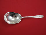 Antique Hammered by Shreve Sterling Silver Berry Spoon 9 1/4" Serving Heirloom