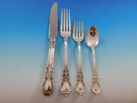 American Victorian by Lunt Sterling Silver Flatware Set for 12 Dinner Service