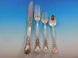 American Victorian by Lunt Sterling Silver Flatware Set for 12 Dinner Service