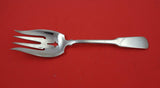 Colonial Fiddle by Tuttle Sterling Silver Salad Serving Fork 9 1/2"