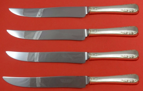 Courtship by International Sterling Silver Steak Knife Set Texas Sized Custom