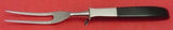 Contrast by Lunt Sterling Silver Steak Carving Fork 8 3/4" Heirloom