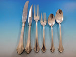 French Regency by Wallace Sterling Silver Flatware Set Dinner Service 53 Pieces