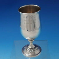 Old Master by Towle Sterling Silver Water Goblet #268 with Inscription (#5125)