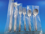 Rosecrest by Alvin Sterling Silver Flatware Set for 8 Service 52 pieces Unused