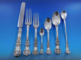 English King by Tiffany & Co Sterling Silver Flatware Set Service 84 pcs Dinner