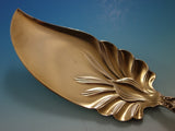Lily by Whiting Sterling Silver Ice Cream Server gold-wash 9 7/8"