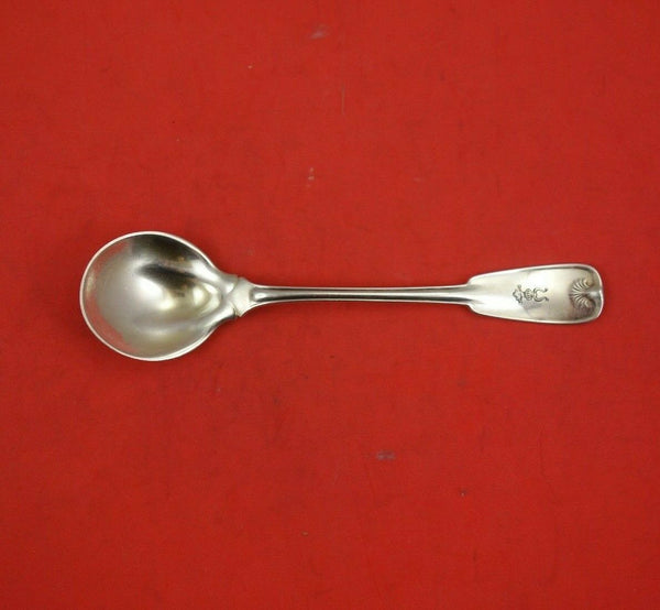 Palm by Tiffany and Co Sterling Silver Sherbet Spoon Pinched McKay Family Crest