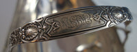 Navarre by Watson Sterling Silver Basket with Shell Motif #A196 (#2607)