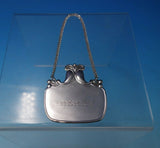 Sterling Silver Liquor Label "Sherry" with Leaf and Berry Motif #353 (#5036)
