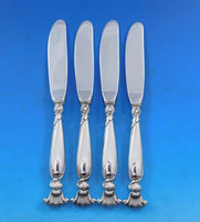 Romance of the Sea by Wallace Sterling Silver Butter Spreader HH Mod Set 8 pcs
