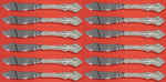 El Grandee by Towle Sterling Silver Fish Knife Custom Set 12 pcs 8 7/8"