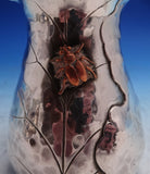 Shiebler Sterling Silver Tea Set Cabbage Mixed Metals Aesthetic 3pc #452 (#5673)