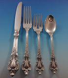 Eloquence by Lunt Sterling Silver Flatware Service For 6 Set 28 Pieces